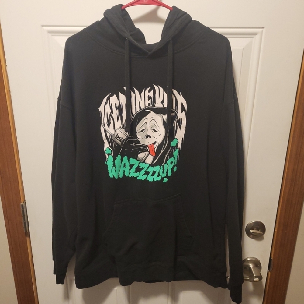 Black Ice Nine Kills Scary Movie Scream Nightmare on the 9th LE Hoodie 3XL